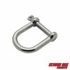 Extreme Max Extreme Max 3006.8234.4 BoatTector Stainless Steel Wide D Shackle - 1/2", 4-Pack 3006.8234.4